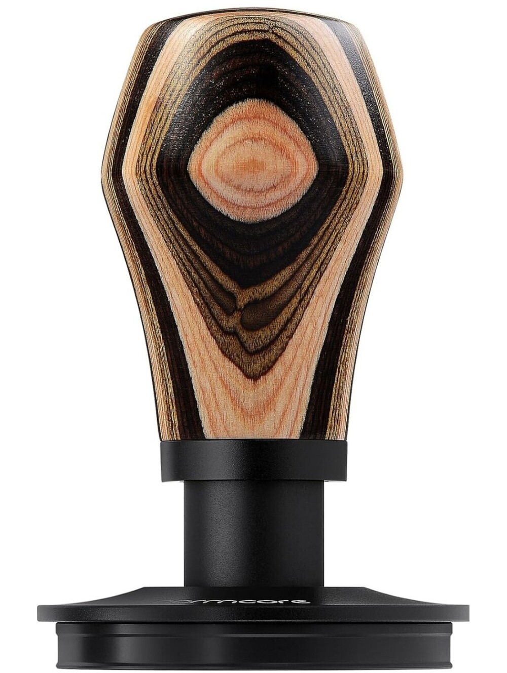 Normcore 58mm Spring-Loaded Espresso Coffee Tamper with Wood Handle